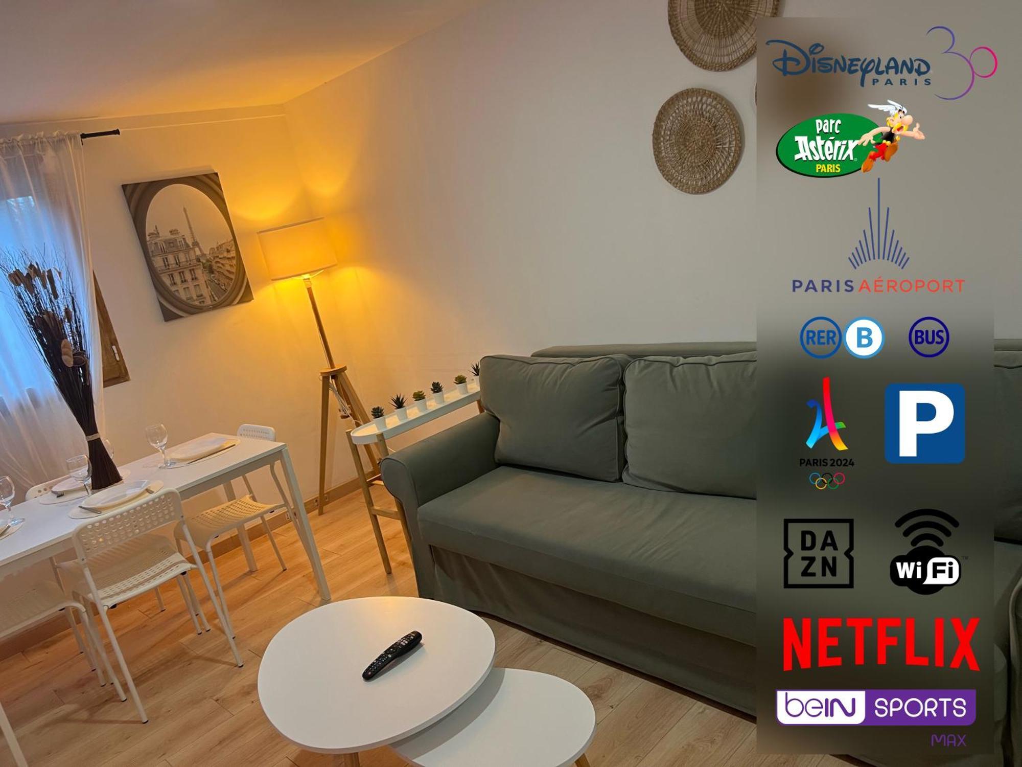 Appartement Pres De Paris, Disney & Cdg Tremblay-en-France Extérieur photo
